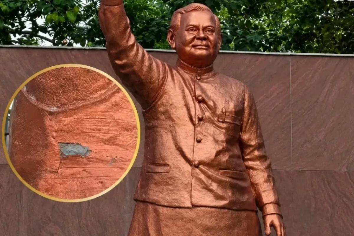 मानकों के विपरीत बनी अटल जी की प्रतिमा, इंजीनियर तत्काल प्रभाव से निलंबित
